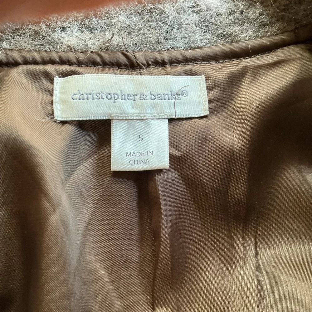 Vintage Y2K shabby chic boho sweater coat - Picture 2 of 11